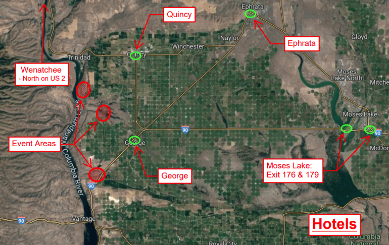 Hotels Area Map